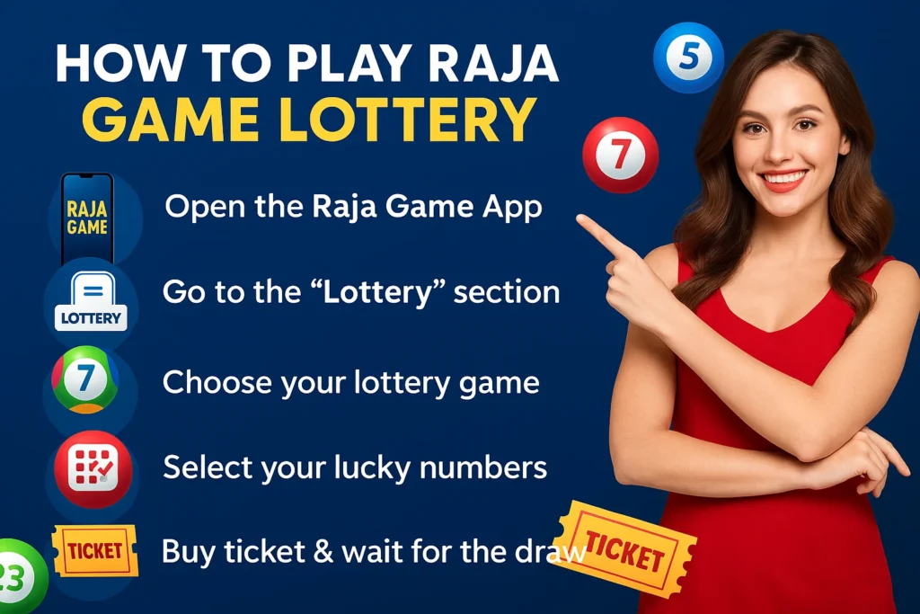 how to play the Raja Game lottery