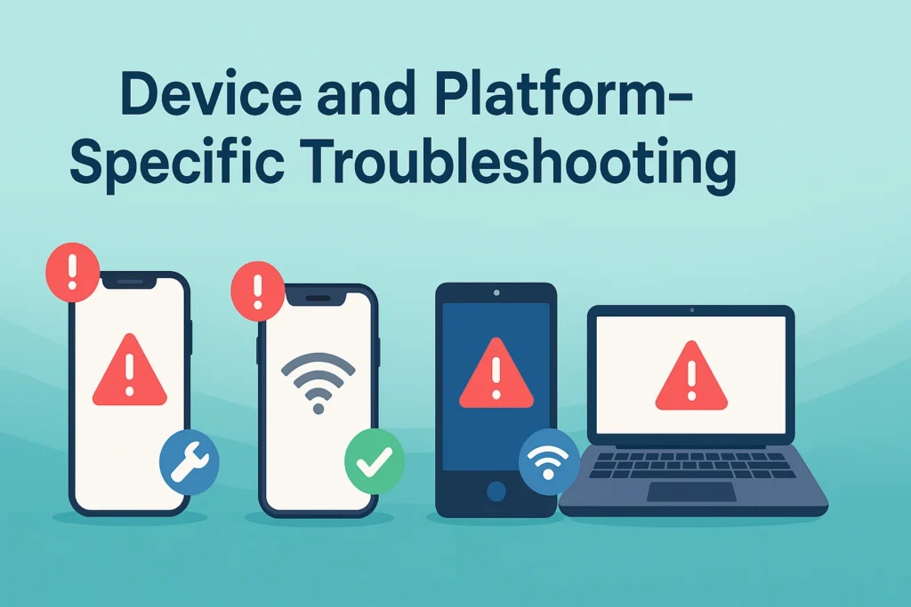 Device and Platform-Specific Troubleshooting