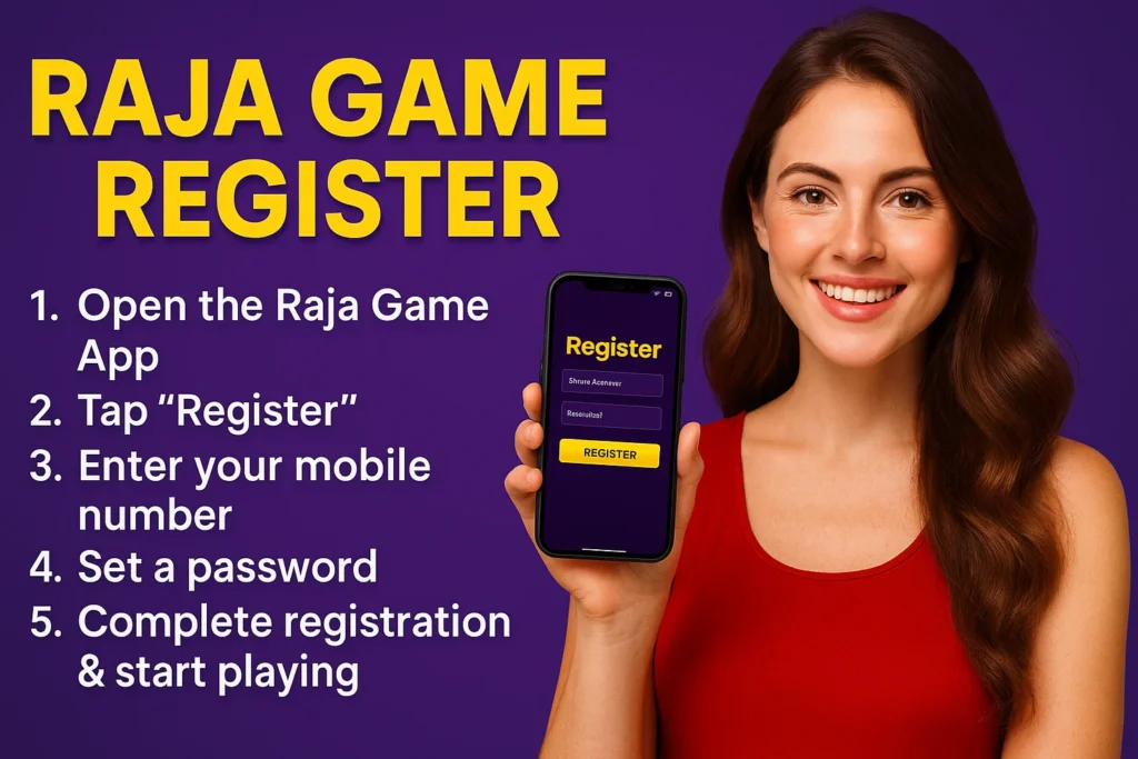 raja game register