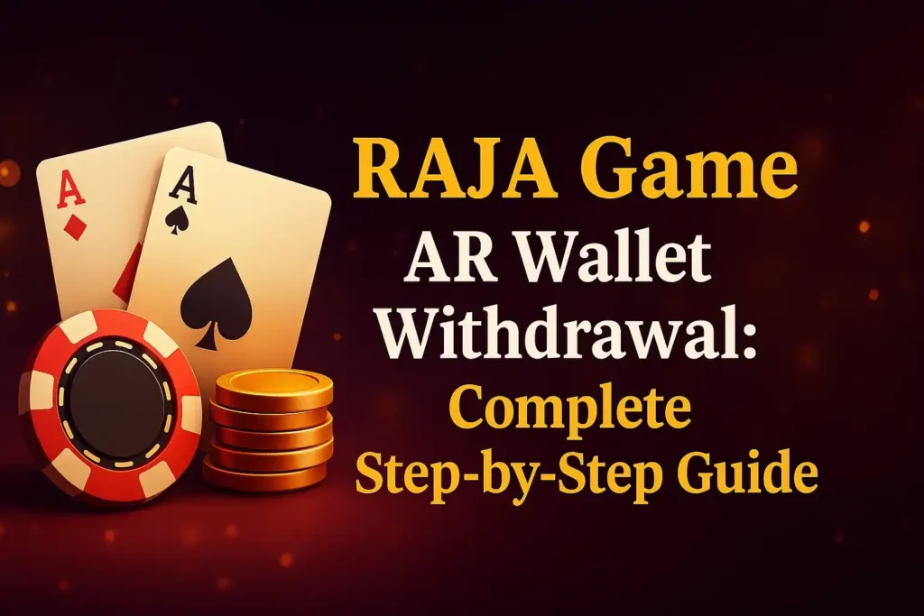 Rajagame ar wallet withdrawal complete step-by-step guide