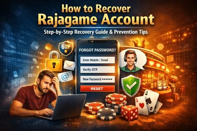 How to Recover Rajagame Account