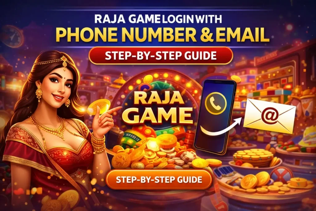 Raja Game Login with Phone Number & Email: Step-by-Step Guide