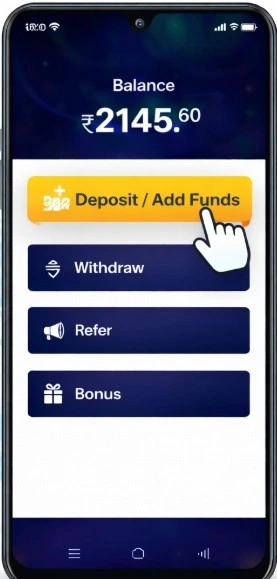 raja game add deposit