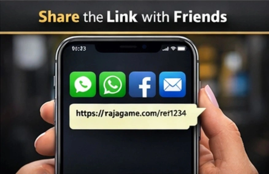  Share the Link with Friends