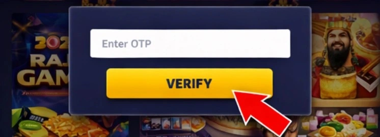 Verify with OTP and Access Your Account