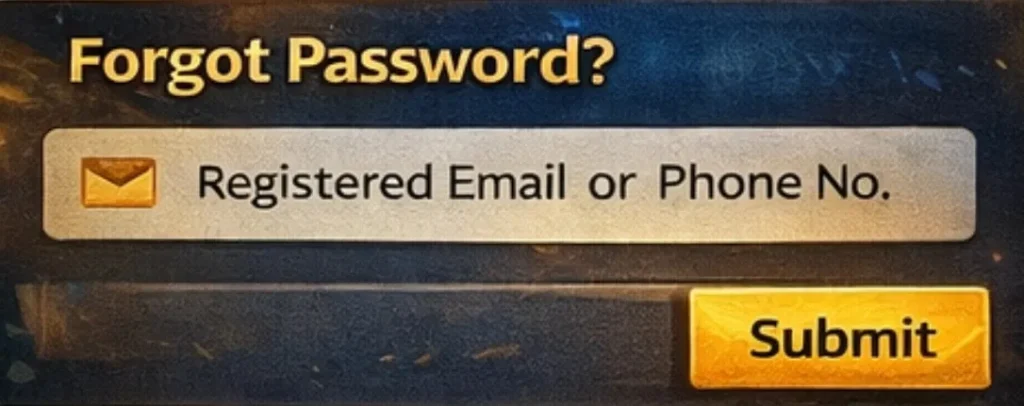 Enter Your Registered Email or Phone Number