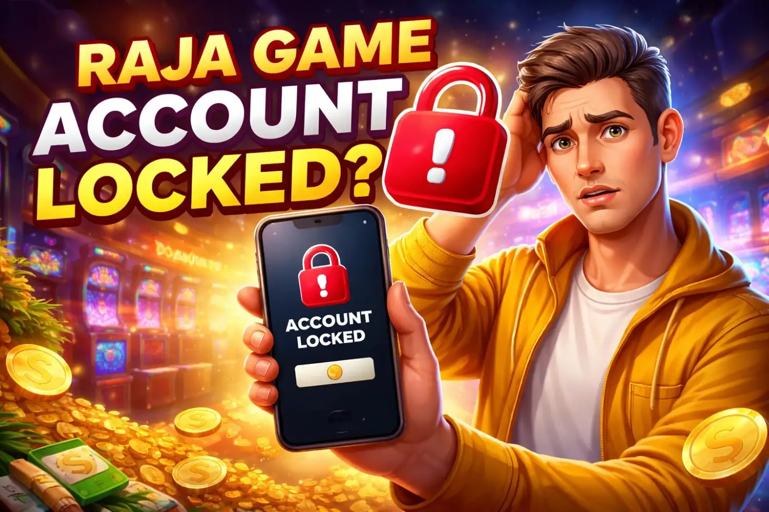 Raja Game Account Locked? How to Unlock